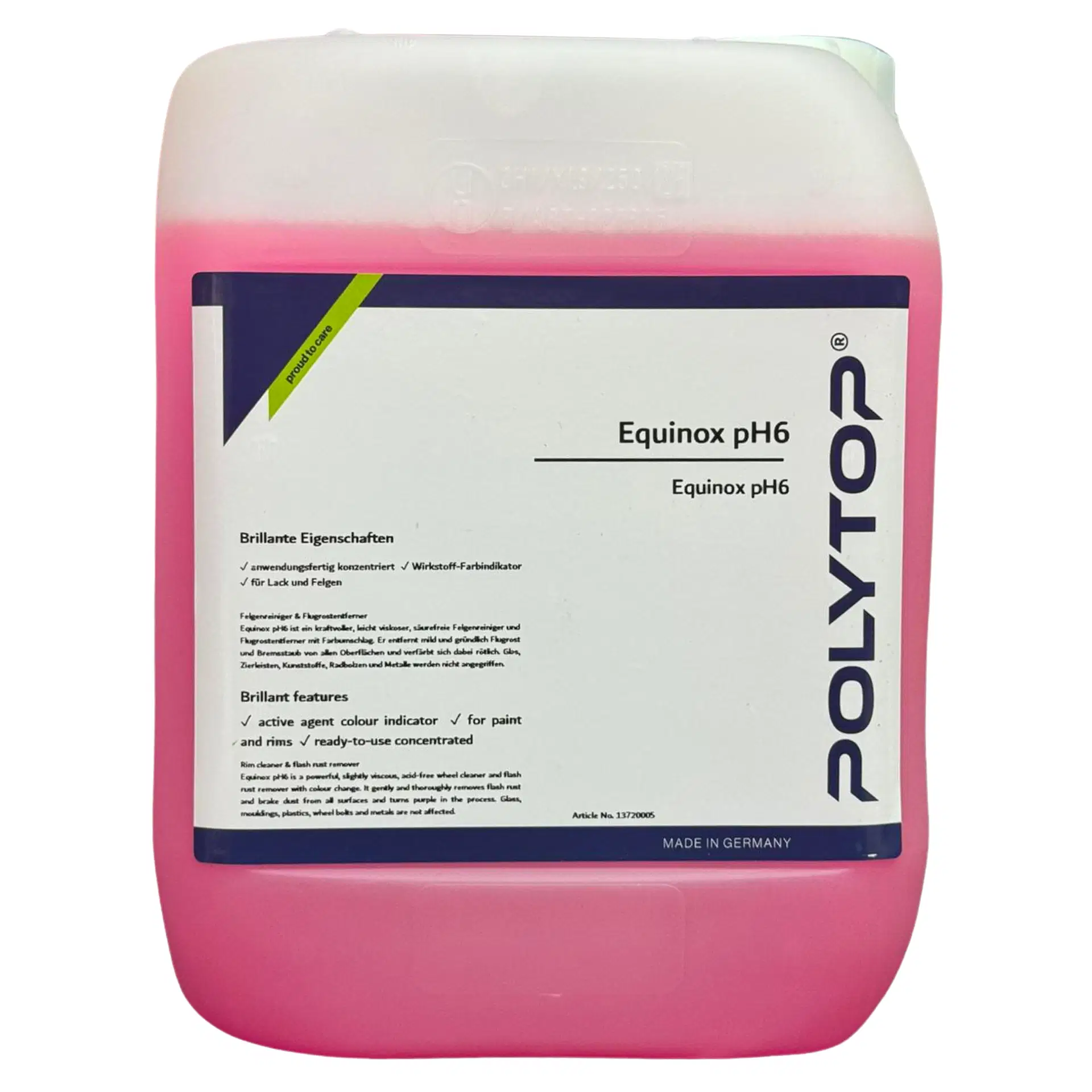 Equinox PH6 – Demir Tozu Temizleyici 10lt