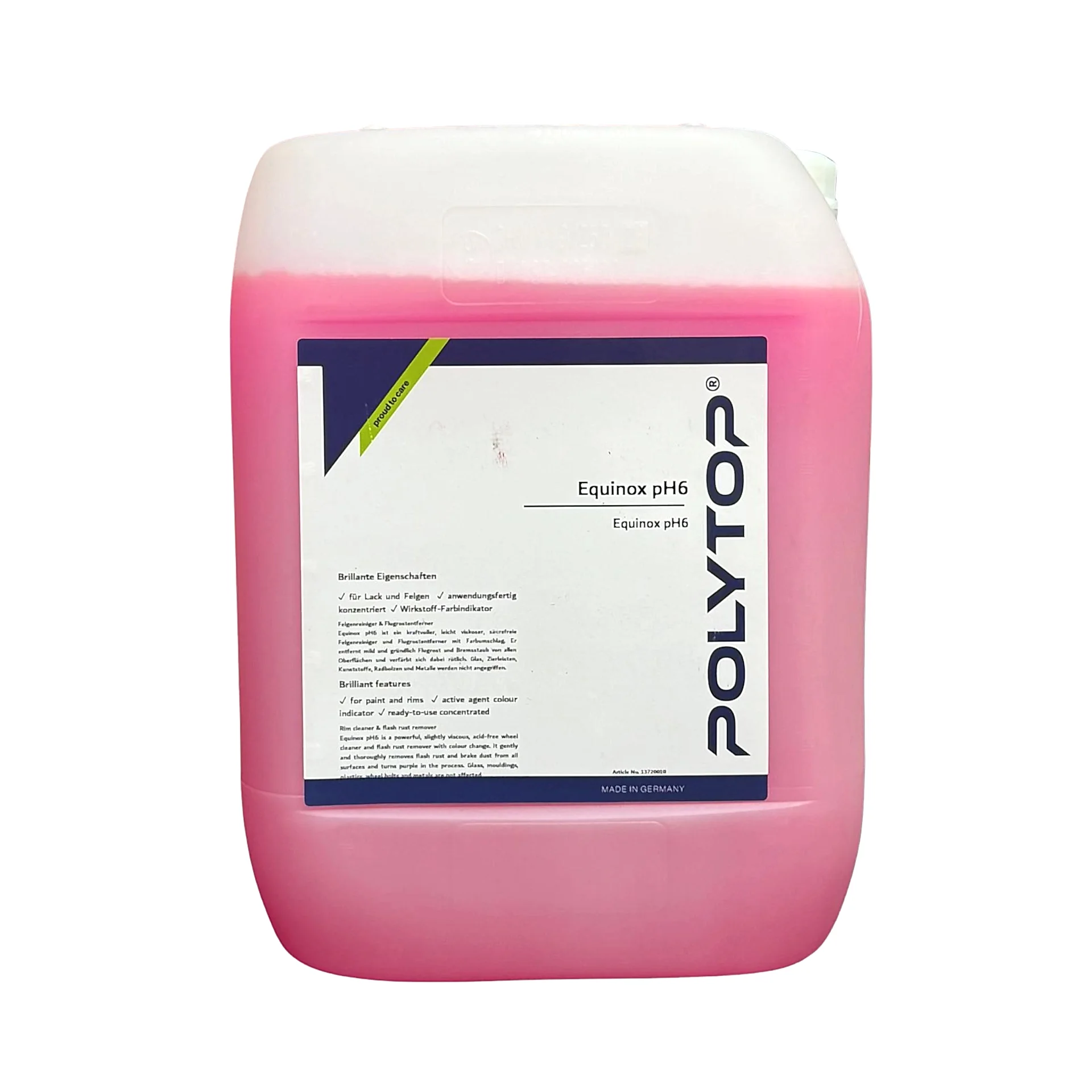 Equinox PH6 – Demir Tozu Temizleyici 5lt