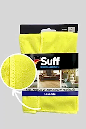 (1 Adet) Lavanta Tırtıklı Bez