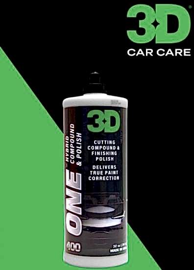 3D One Hybrid Çizik Alma - Bitirici Cila 946 Ml.