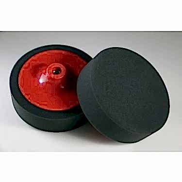 BEFAR APLİKARTÖRLÜ POLİSAJ SÜNGERİ SİYAH 150MM