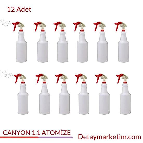 Canyon Kimyasal Dayanımlı Sprey Şişe 1LT.