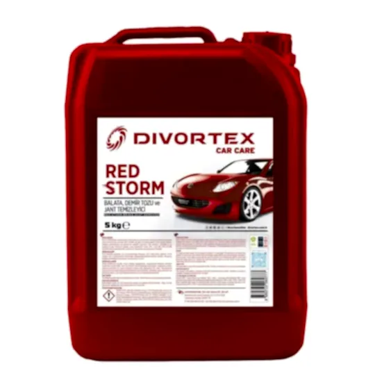 Divortex Red Storm Demir Tozu Temizleyici 5 Litre