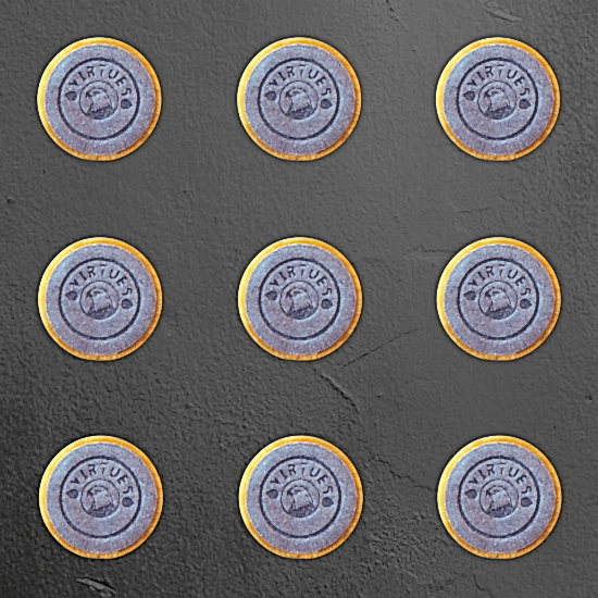 Virtues Eagle  Pasta Keçesi 160mm