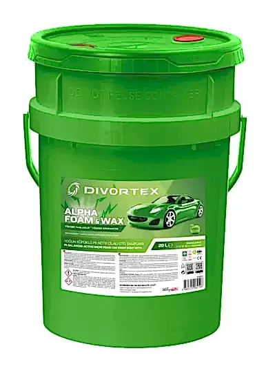 Alpha Foam ph nötr Cilalı Oto Şampuanı Kova 20 lt
