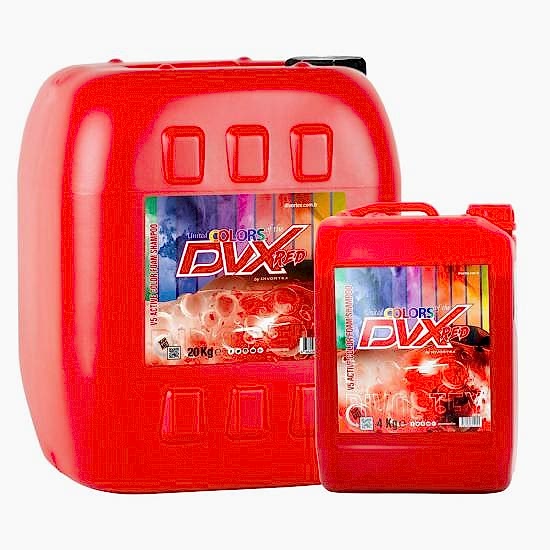United Colors of The DVX Red 4lt (Renkli oto yıkama şampuanı)