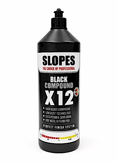 SLOPES X12 SİYAH TEK ADIM PASTA 1LT