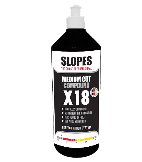 Slopes X18 Çizik Çıkarıcı İnce Pasta 1lt