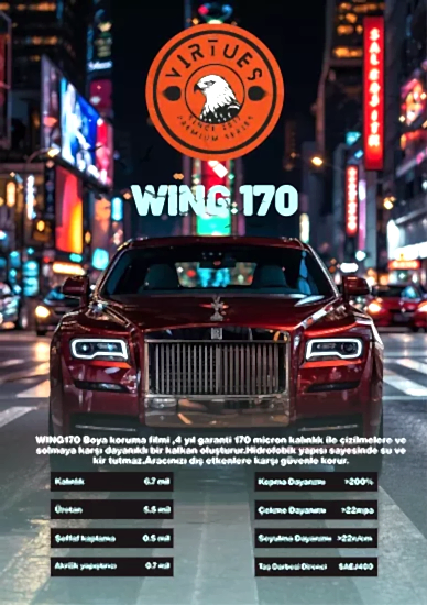 VİRTUES WING 170 4 YEARS SELF HEALING TPU